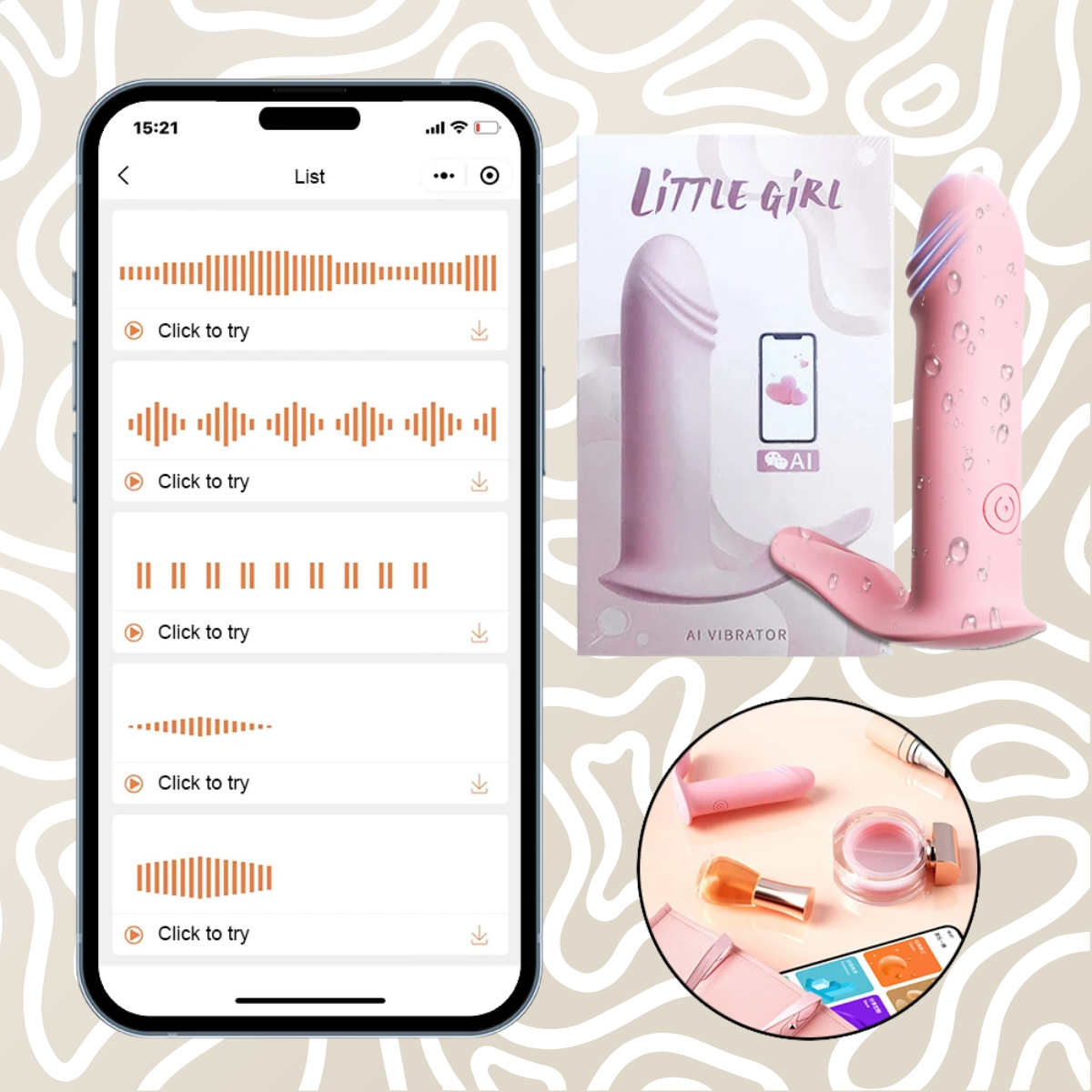 Vibrador Wearable con App Bluetooth para Panty IPX6 Silicona 9 cm: imagen 3
