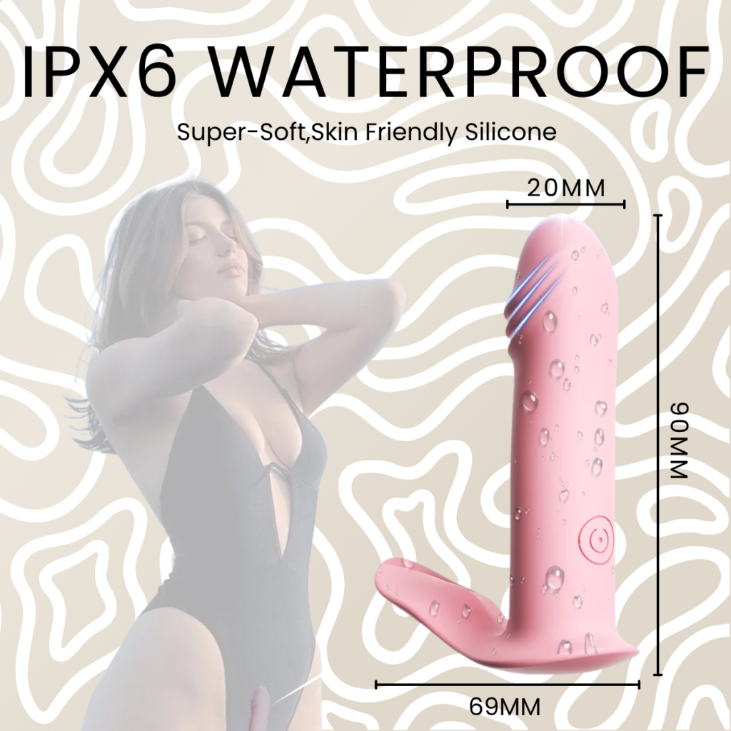 Vibrador Wearable con App Bluetooth para Panty IPX6 Silicona 9 cm