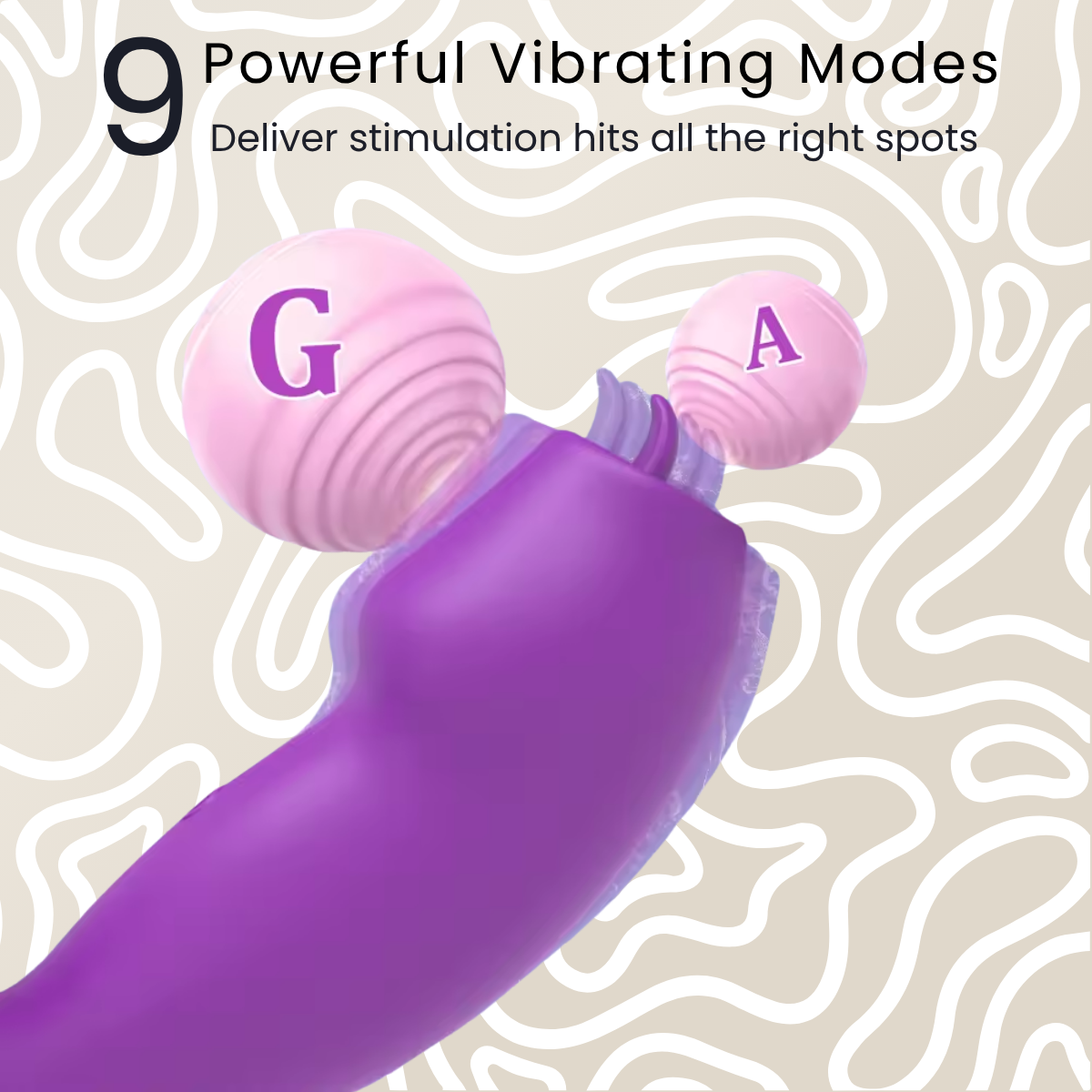 Vibrador con Lengua, Pulsación y App Recargable 10 vibraciones USB: imagen 4