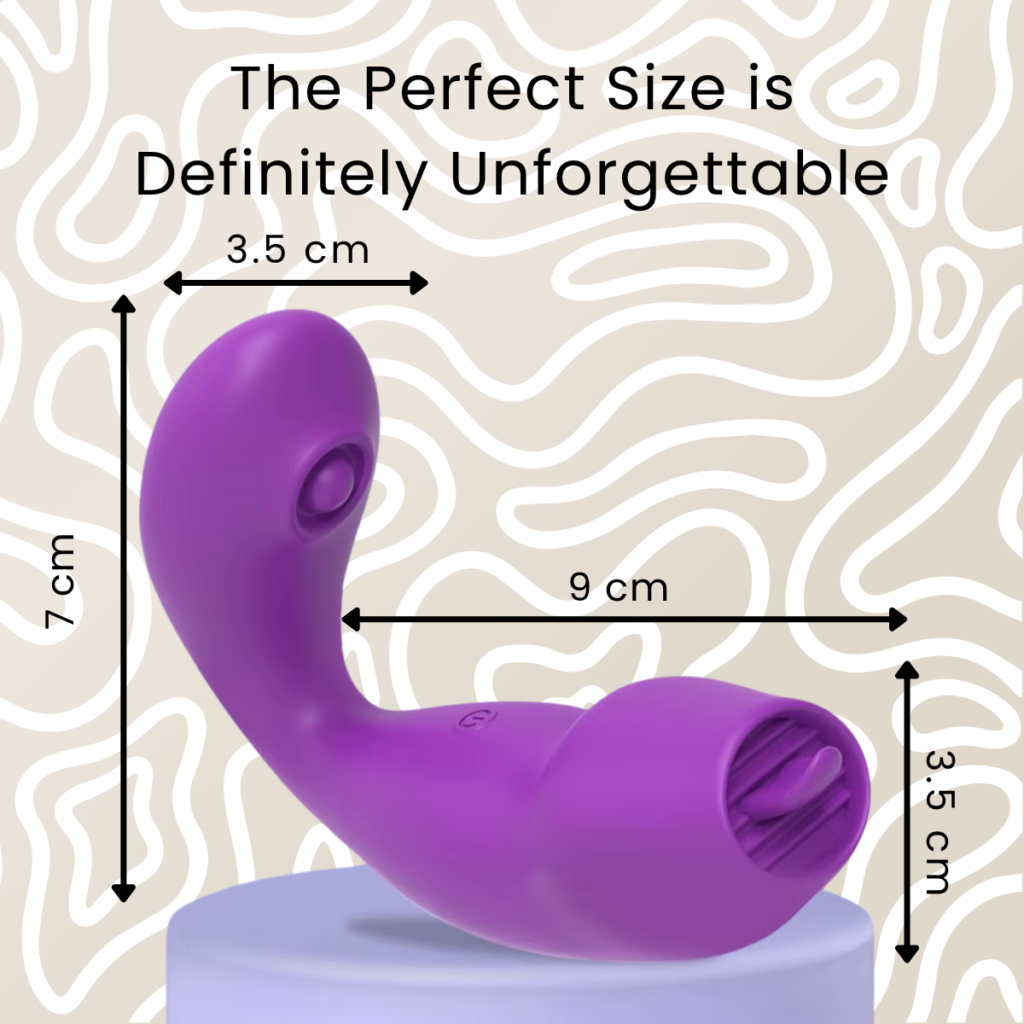 Vibrador con Lengua, Pulsación y App Recargable 10 vibraciones USB
