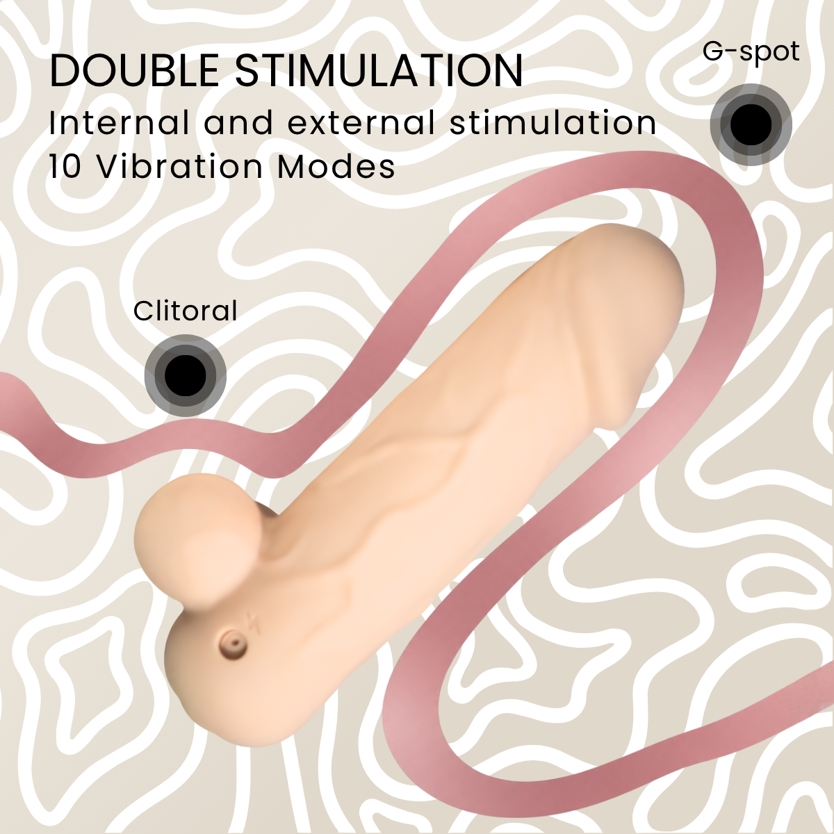 Vibrador Mini Bluetooth con App y 10 Modos de Vibración: imagen 5