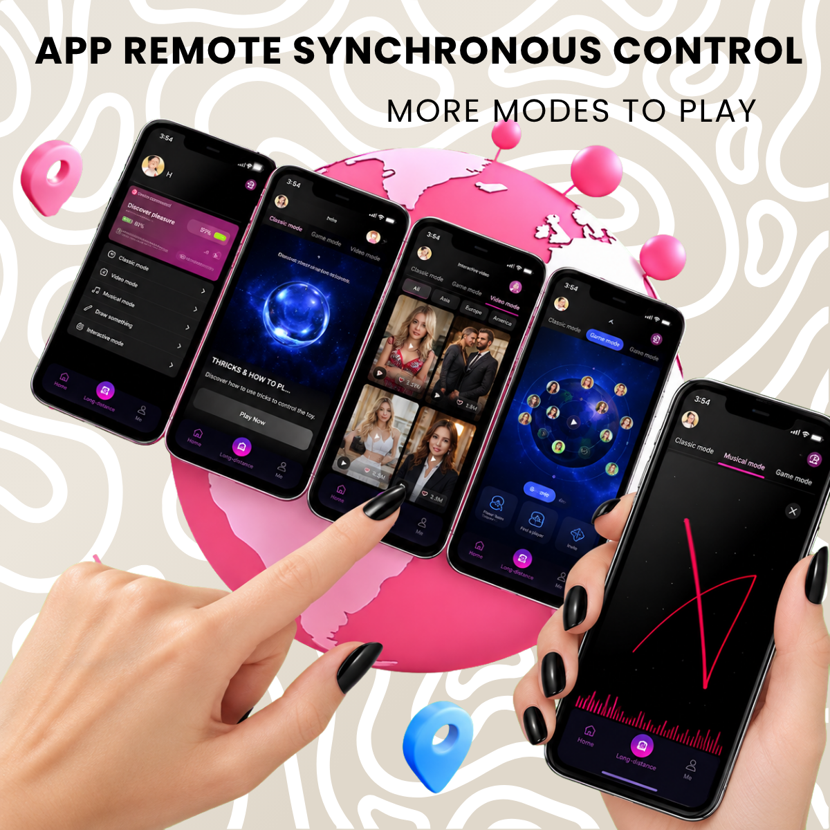 Vibrador Mini Bluetooth con App y 10 Modos de Vibración: imagen 6