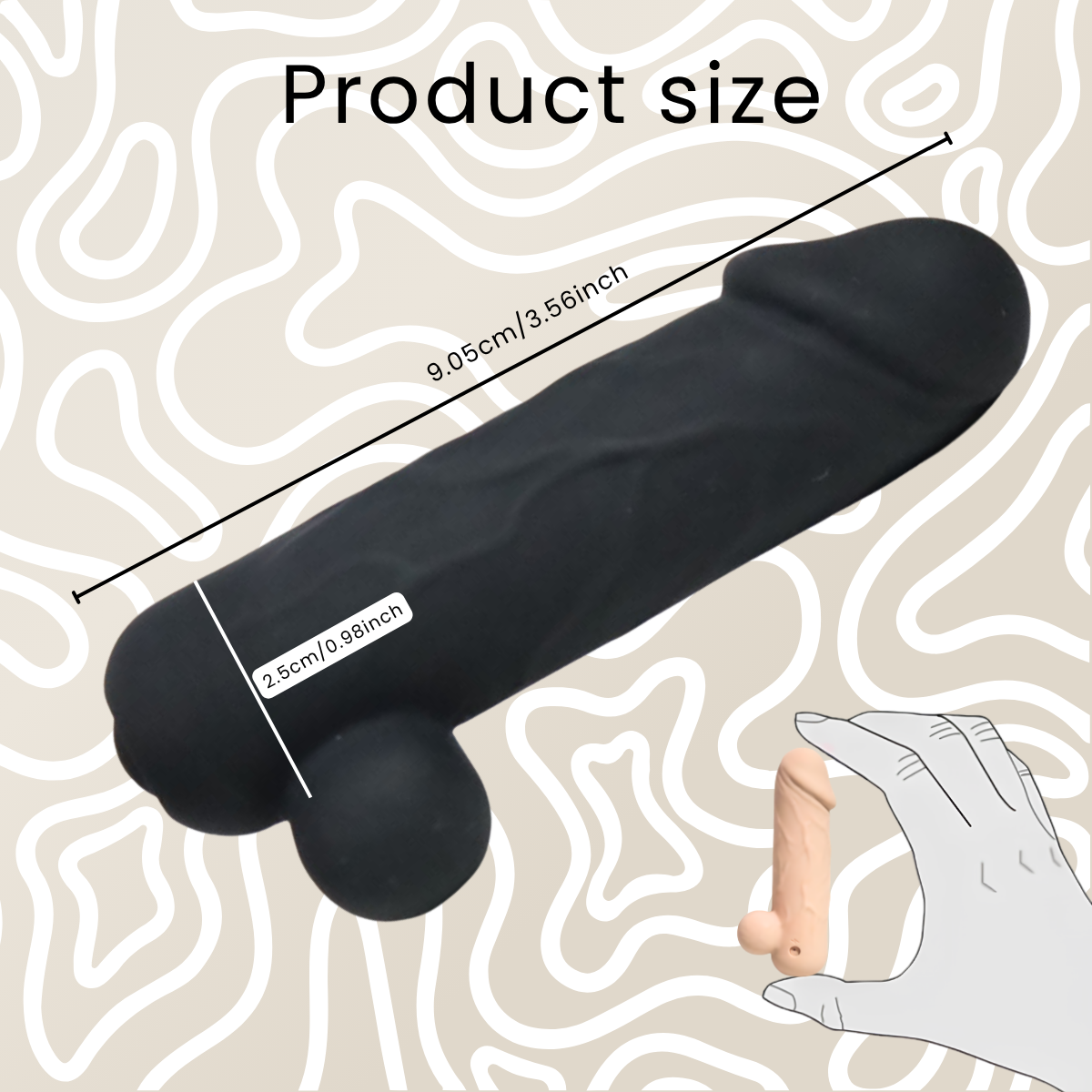 Vibrador Mini Bluetooth con App y 10 Modos de Vibración: imagen 7